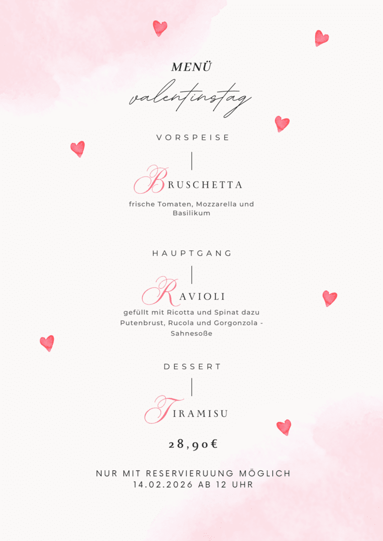 Valentinstagsangebot