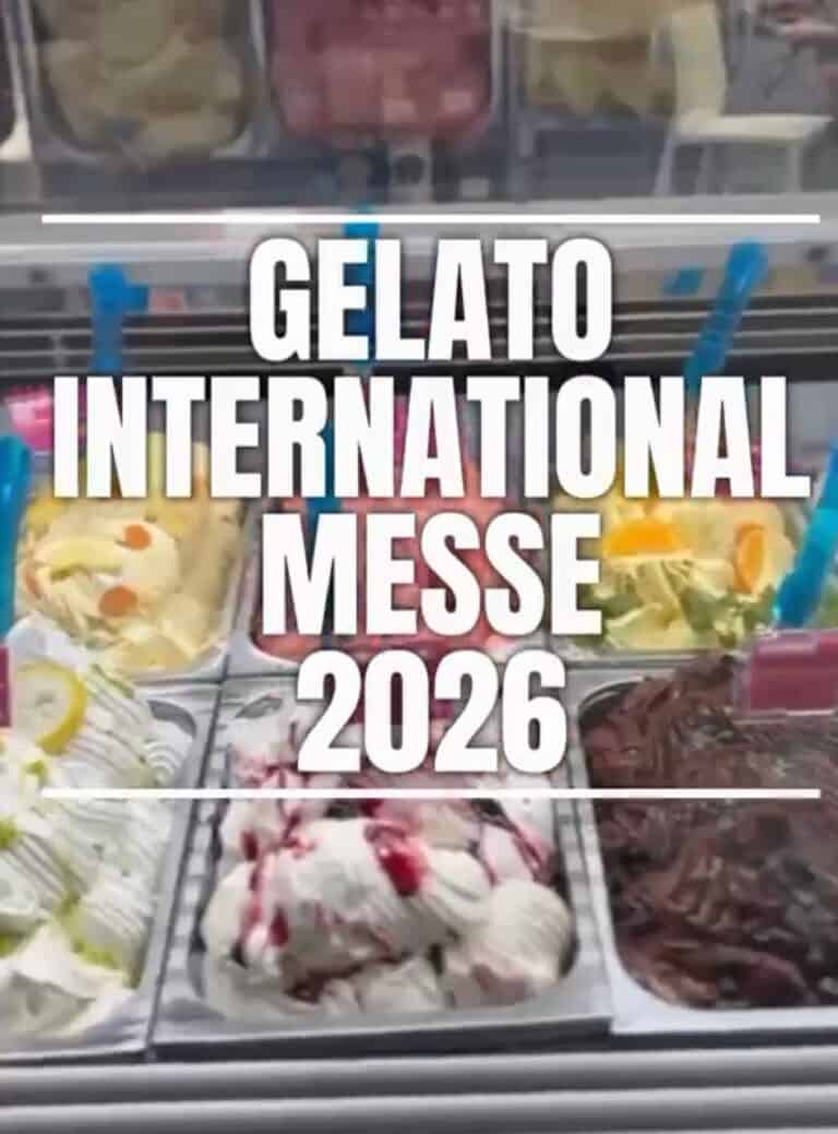 Gelato international Messe 2026